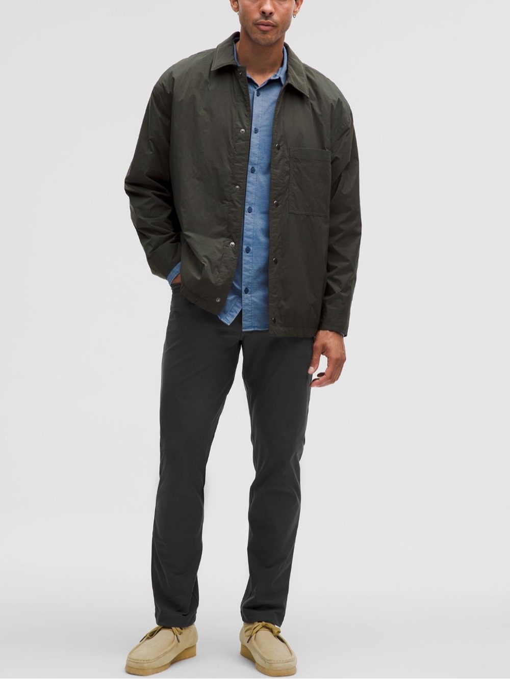 Lululemon ABC Classic-Fit 5 Pocket Pant Warpstreme Obsidian Men’s 33 Stretch